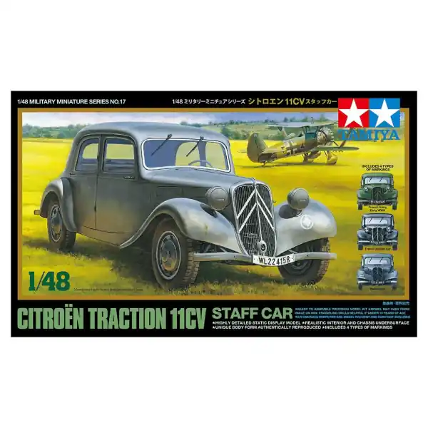1/48 Citroen CV11 Traction Tamiya 32517 Shop Nu