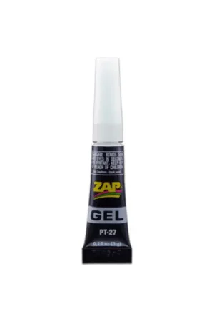 Zap-A-Gap PT-27 Slo-Zap CA- / Secondenlijm Gel, 3 gram ZAP PT27 Laatste Kans