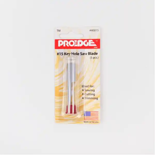 Snelle Levering Zaagjes 15, 5 stuks voor Brede Houder (Pro 2 en 5) Proedge 40015