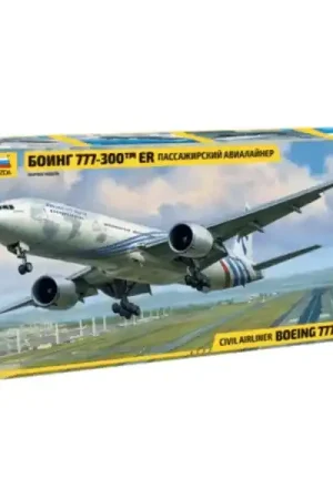 1/144 Boeing 777-300ER Civil Airliner Zvezda 7012 Speciale Aanbieding