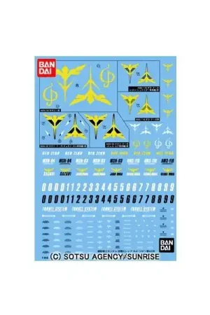 Uitverkoop GUNDAM DECAL 072 - Char‘s Counterattack Zeon MIX PRODERIV BANDAI 57512