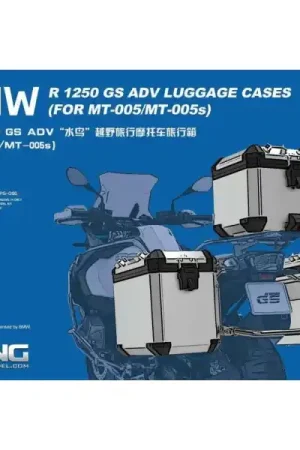 1/9 BMW R1250 GS ADV Luggage Cases (Pre-Coloured Version) Meng SPS091s Betrouwbaar