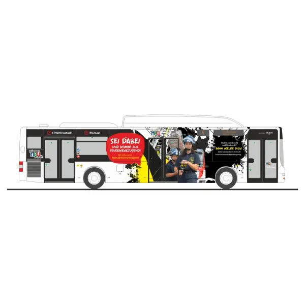 H0 MAN Lion‘s City ‘15 CNG WNSKS-FW Wiener Neustadt Rietze 73936 Alleen Vandaag