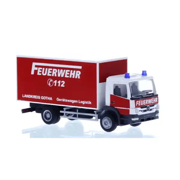 Speciale Aanbieding H0 Mercedes Benz Atego ‘10 Feuerwehr Landkreis Gotha Rietze 72503