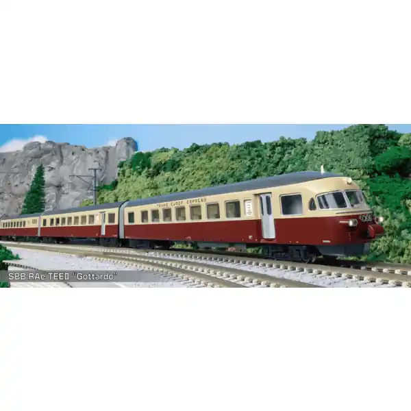 Kato 10781 N SBB RAe TEE II ‘Gottardo‘ 6-delig (10-781) Bestseller