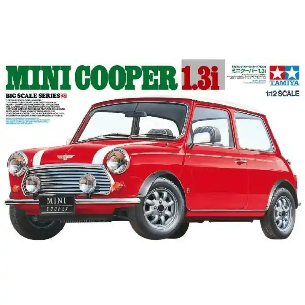 Tijdelijk Beschikbaar 1/12 Rover Mini Cooper 1.3i Tamiya 12031