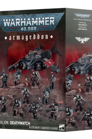 Warhammer 40.000 Armageddon Battalion Deathwatch Warhammer 3913 Rechtstreeks Van De Fabrikant