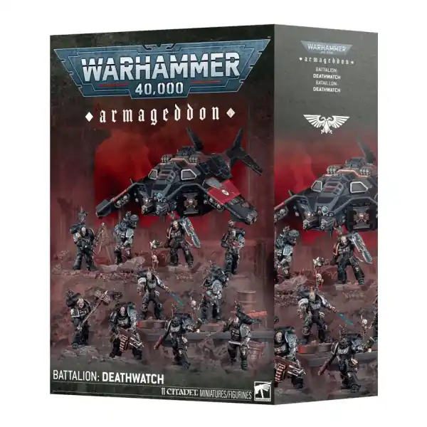 Warhammer 40.000 Armageddon Battalion Deathwatch Warhammer 3913 Rechtstreeks Van De Fabrikant