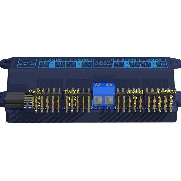 YaMoRC YD8044 YaMoRC YD8044 4-voudige wisseldecoder met CDU en puntstukpolarisatie Beperkt Aanbod