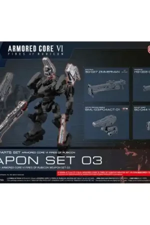 30MM Weapons Set 03, Armoured Core VI Fires of Rubicon BANDAI 68336 Lage Prijs
