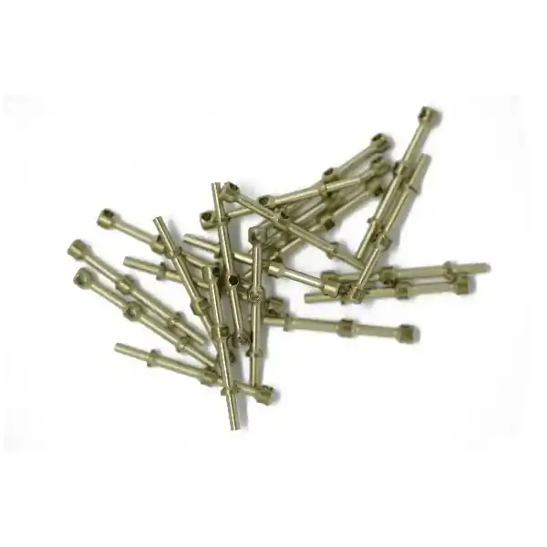 Superprijs Relingstaander 17mm 2-gats (messing), 20 stuks Billing Boats BF0091