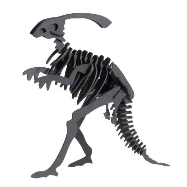 Exclusieve Aanbieding 3D-model, Parasaurolophus, lasergesneden speciaal bewerkt karton Fridolin 11646