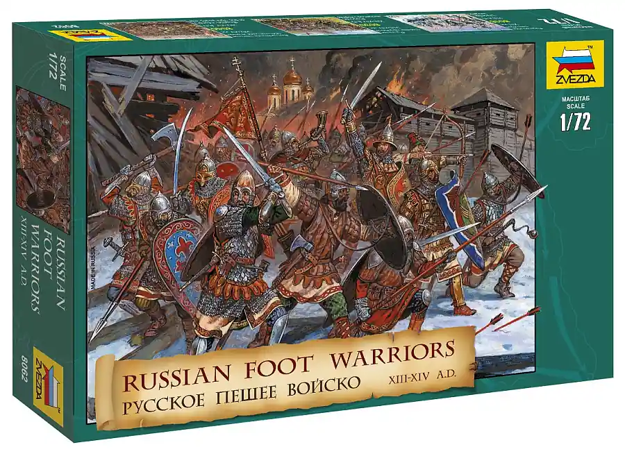 Meest Verkocht Zvezda 8062 Russian Foot Warriors 1 72