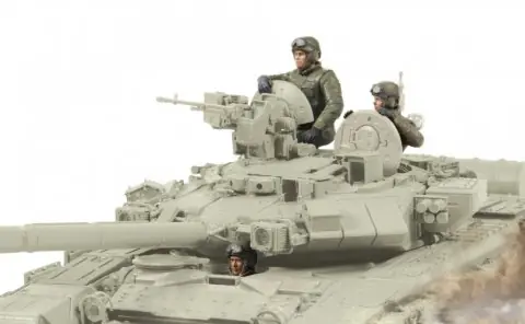 Zvezda 1 35 Russian Contemporary Tank Crew in protective equipment Cowboy 3684 Hoge Kwaliteit