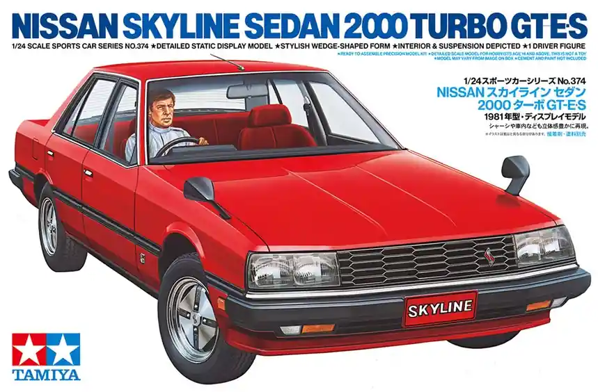 Tamiya 24374 Nissan Skyline Sedan 2000 Turbo GT-E S 1 24 Voordeelprijs