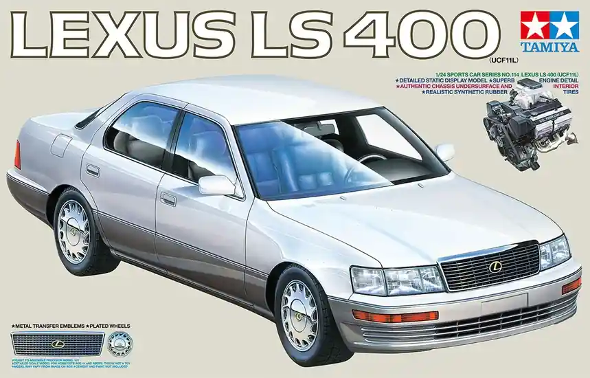 Tamiya 24114 Lexus LS400 1 24 Flitsaanbieding