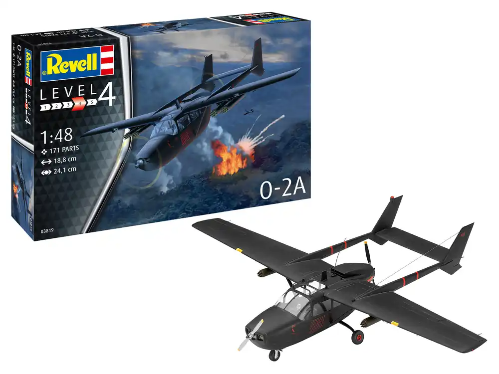 Revell 1 48 O-2A MODEL SET incl lijm, verf en kwasten 63819 Superprijs