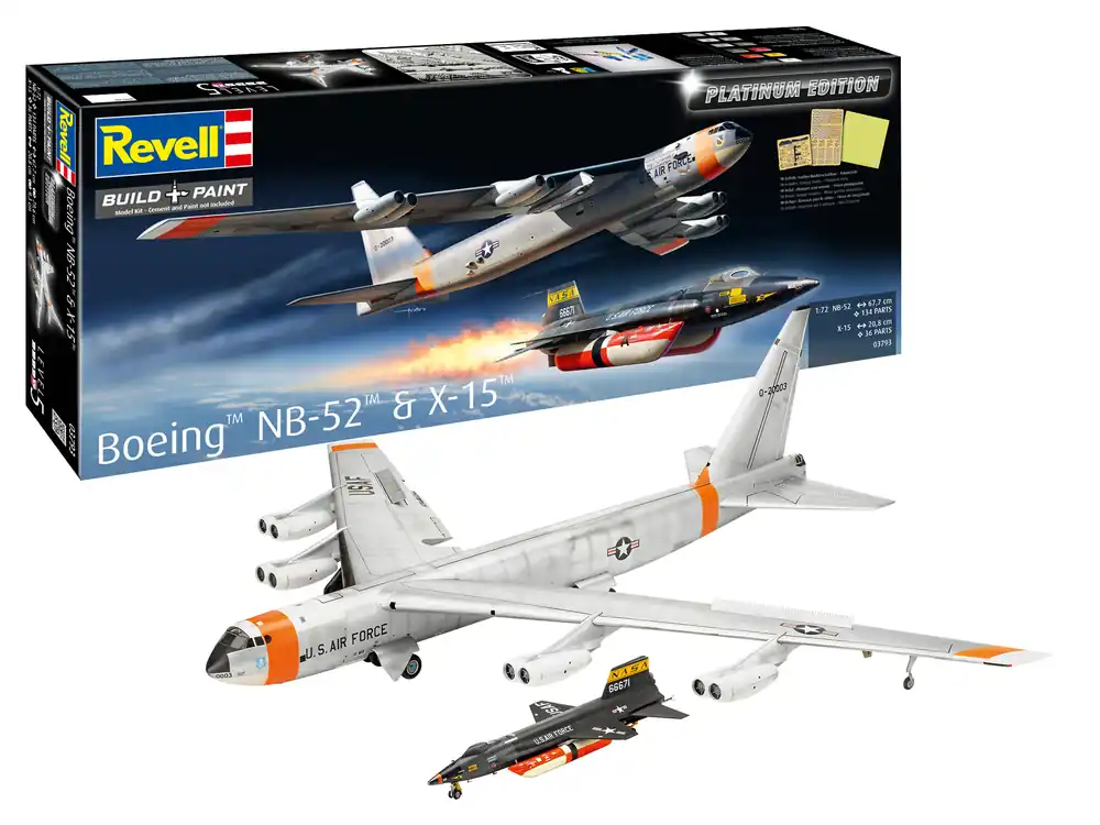 Revell 03793 Boeing NB-52 + X-15 PLATINUM EDITION 1 72 Betaalbaar