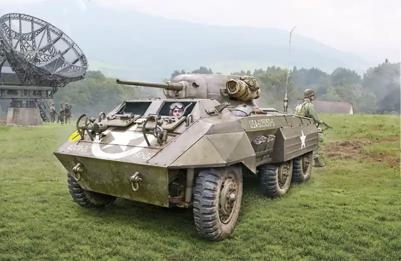 Superprijs Italeri 6364 M8 Greyhound 1 35
