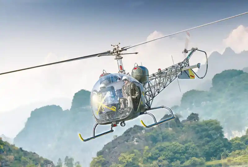 Italeri 2820 BELL OH-13 Sioux 1 48 Rechtstreeks Van De Fabrikant