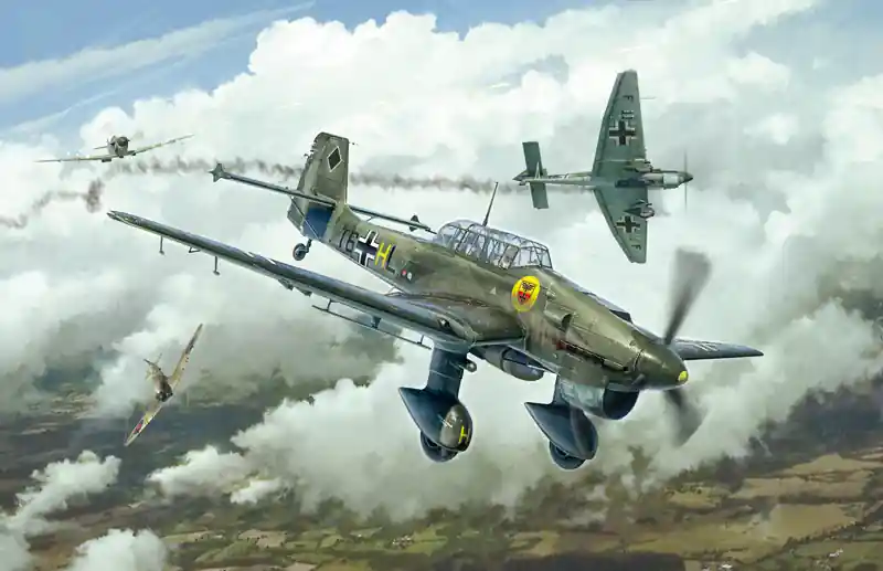Italeri 2807 Junkers Ju87B STUKA Battle of Britain 1 48 Veilige Betaling