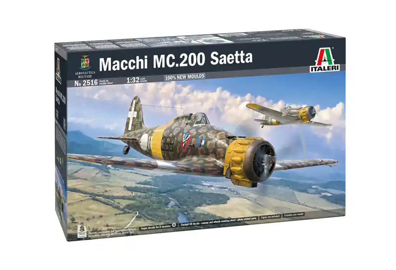 Veilige Betaling Italeri 2516 Macchi MC.200 Saetta 1 32