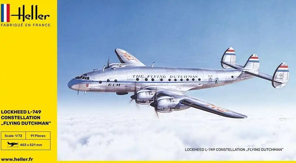 Heller 1 72 Constellation L-749 Flying Dutchman HEL-80393 Betrouwbaar