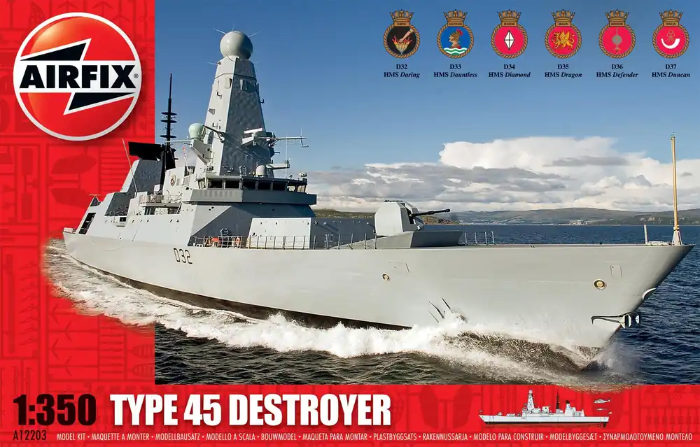Koopje Airfix 1 350 Type 45 Destroyer A12203