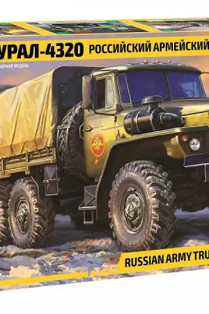 Zvezda 3654 Ural 4320 Truck 1 35 Populair