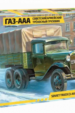 Zvezda 1 35 WWII GAZ-AAA Soviet Army Truck 3 axle 3547 Koop Vandaag