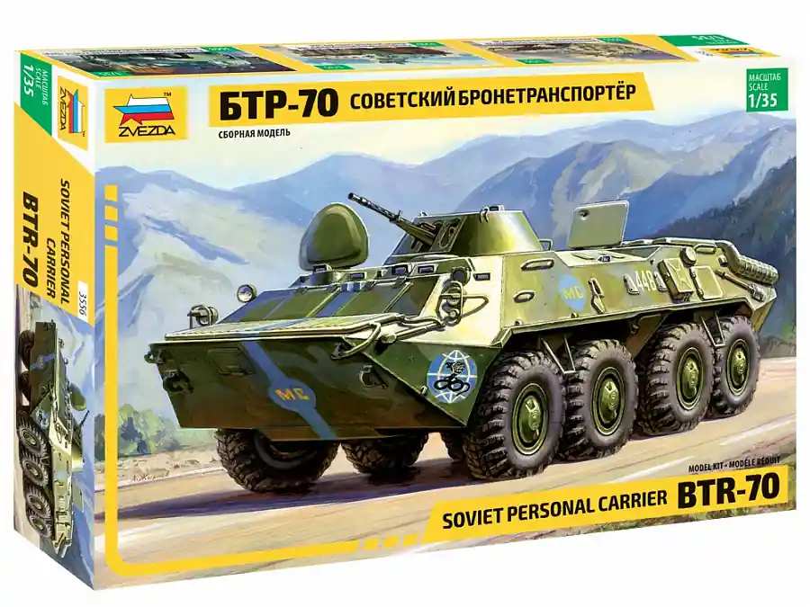 Weekendaanbieding Zvezda 1 35 BTR-70 Soviet Personnel Carrier 3556