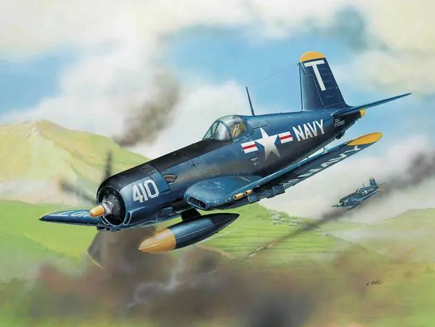 Hoge Kwaliteit Revell 1 72 F4U-5 Corsair