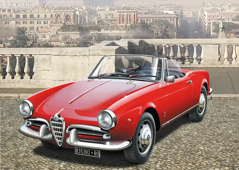 Italeri 3653 Alfa Guiletta Spider 1300 1 24 Aanbieding