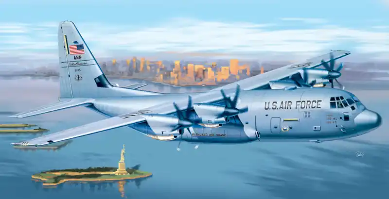 Gecertificeerd Italeri 1255 C-130J Hercules 1 72