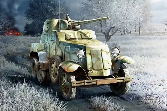 Hobby Boss 1 35 Sov. BA-10 Armor car Bestseller