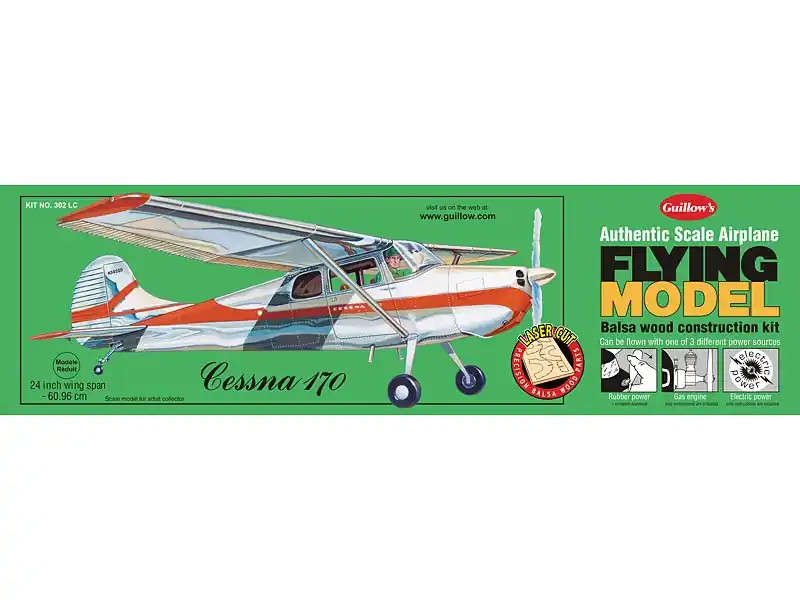 Guillows Cessna 170 Model Airplane Kit 61cm Must-Have