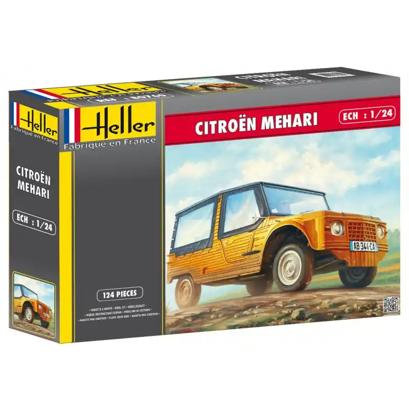 Op = Op Heller 1 24 Citroen Mehari HEL-80760
