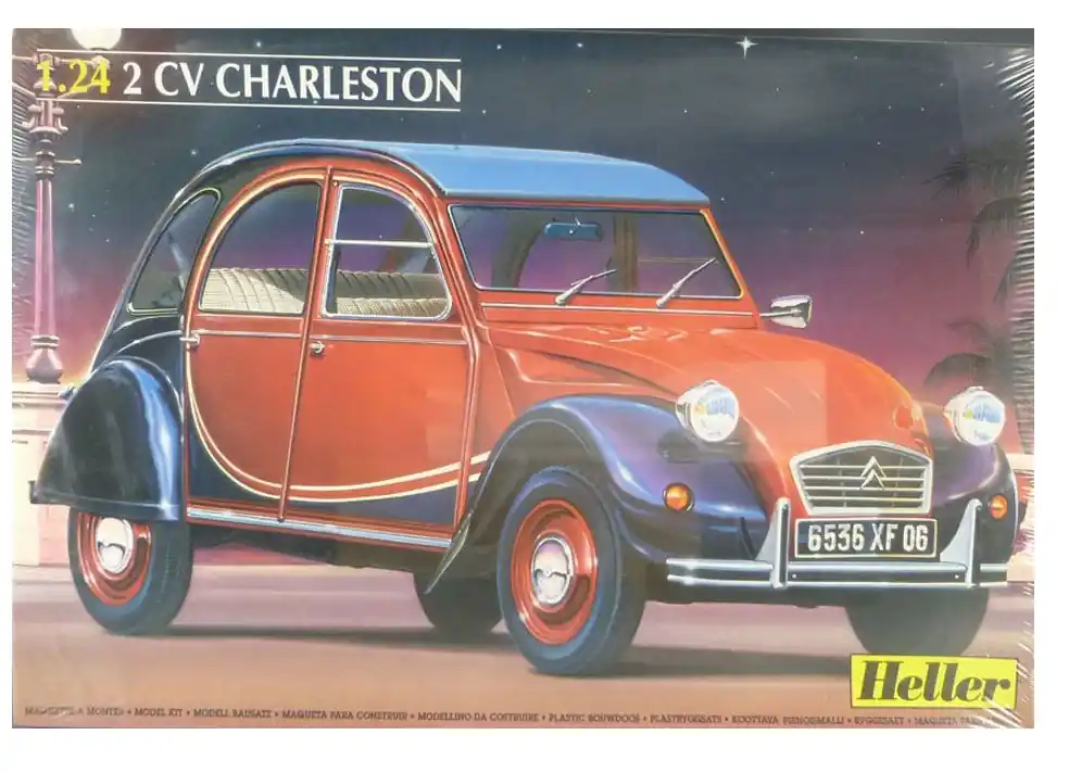 Populair Heller 1 24 Citroen 2CV Charleston
