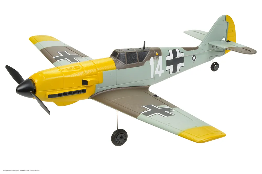 Gecertificeerd EZ-Wings BF-109 Messerschmitt RTF