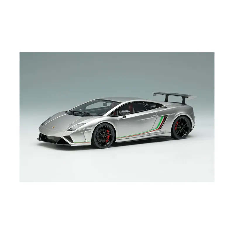 Lamborghini Gallardo LP570-4 Squadra Corse 2014 (Grigio Thalasso) 1/43 Make-Up Eidolon Lage Kosten