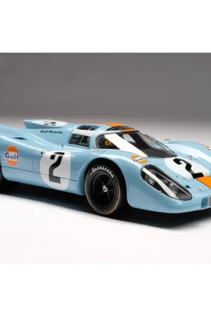 Porsche 917K Golfwinnaar Daytona 1970 1/18 Amalgam Lage Kosten