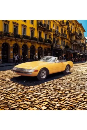 Must-Have Ferrari 365 GTB/4 Daytona Spider (Giallo Modena) 1/43 BBR