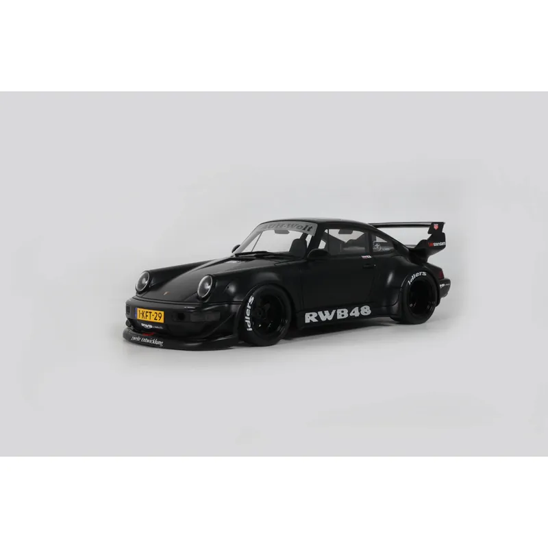 Porsche RWB Black Flat 1/18 GT Spirit Bestseller