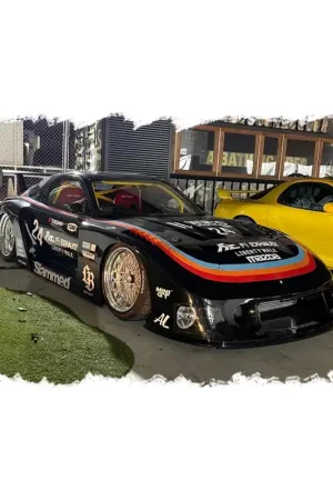 Laatste Versie LB-Super Silhouette MAZDA FD3S RX-7 1/43 Make Up Eidolon
