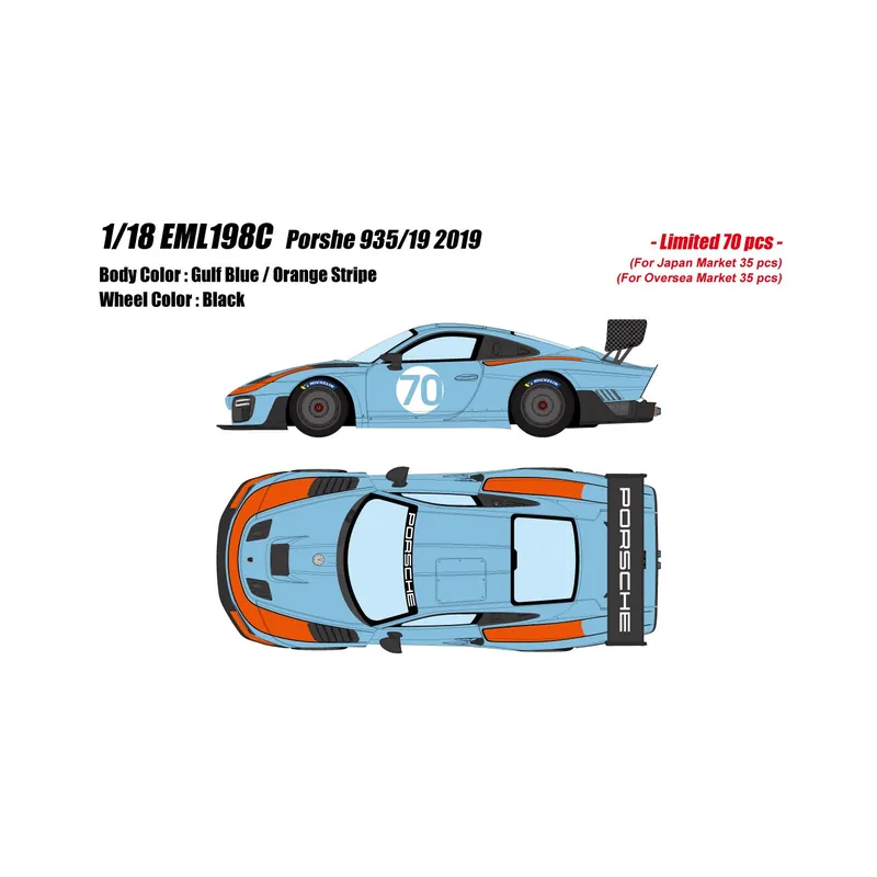 Porsche 935/19 1/18 Make Up Eidolon Aanbieding