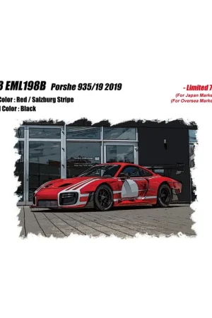 Beperkte Voorraad Porsche 935/19 1/18 Make Up Eidolon