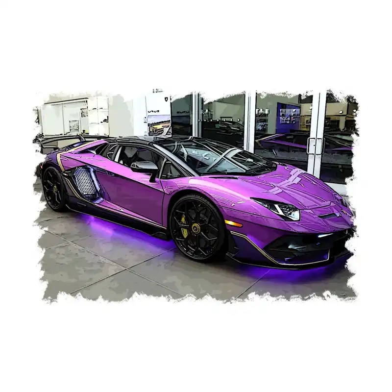 Lamborghini Aventador SVJ Roadster (Viola Fineo / Viola Hestia) 1/18 Make Up Eidolon Premium