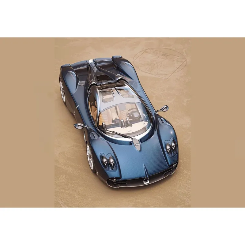 Aanbieding Pagani Utopia (koolstofblauw) 1/18 BBR