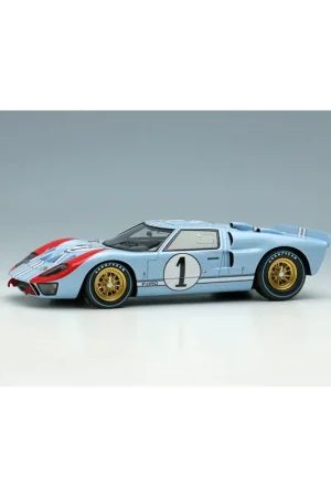 Shelby American GT40 Mk.II Le Mans 24h 1966 1/43 Make Up Eidolon Gratis Retour