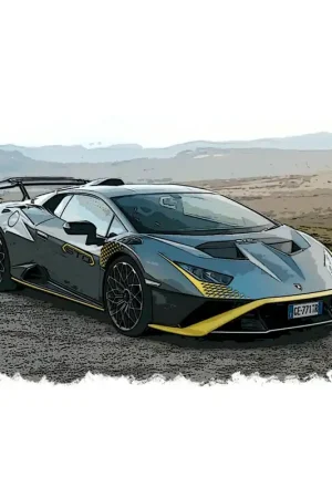 Dagaanbieding Lamborghini Huracan STO 2021 (Grigio Titans) 1/43 Make Up Eidolon